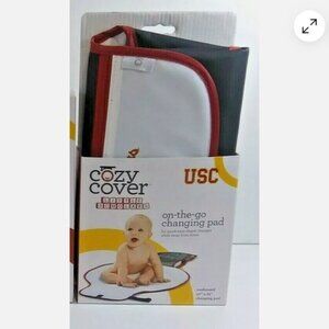 University Southern California Trojan Cozy Cover On The Go Changing Pad